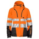 6424 Padded Jacket Lady HV Orange/Black
