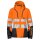 6424 Padded Jacket Lady HV Orange/Black