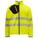 6432 Softshell Jacket HV Yellow/Black