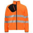 6432 Softshell Jacket HV Orange/Black
