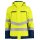 6441 Padded Functional Jacket HV Yellow/Navy