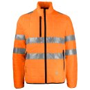 6444 Hi Viz Padded jacket EN ISO Orange/Black