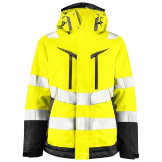 6449 PADDED JACKET  HI VIZ Yellow/Black