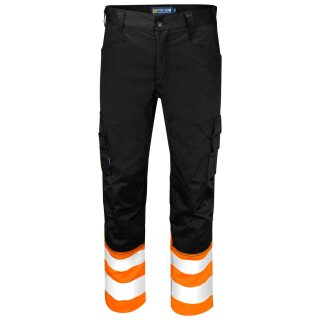 6537 Waist Pants HV Cl, 1 Orange/Black