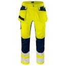 6570 Waistpant Stretch Yellow/navy