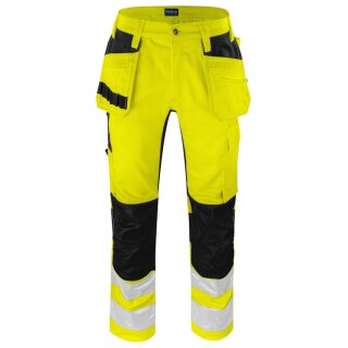 6570 Waistpant Stretch Yellow/black