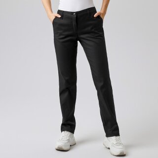 Damen 5-Pocket Hose, superstretch, schwarz