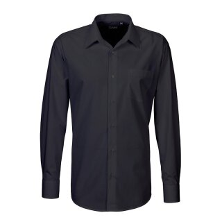 Herren Hemd langarm, schwarz