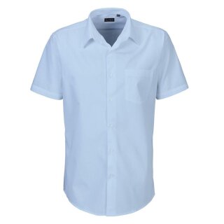 Herren Hemd halbarm, light blue