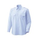 Herren Pilotenhemd langarm light blue