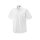 Herren Pilotenhemd halbarm weiss