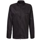 Kochjacke langarm, 2-wege RV, schwarz