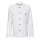 Kochjacke Westernstyle, langarm, Druckknöpfe, weiss