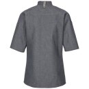 Damenkochjacke Modern, Langarm, Denim, navy