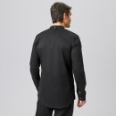 Funktions-Kochjacke, Langarm, schwarz