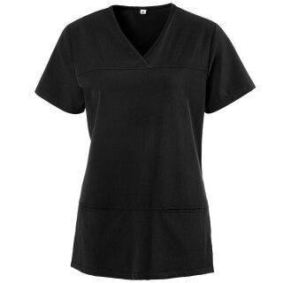 Damen Schlupfkasack, Slim Fit, schwarz