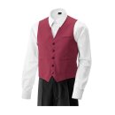 Herren Weste mit Tasche bordeaux