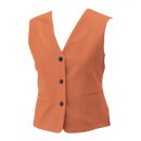 Damen-Weste, Gillette, mit Tasche, Farbe terracotta