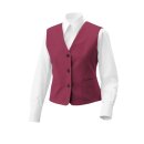 Damen Weste Gillette bordeaux