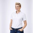 Damenpoloshirt weiß