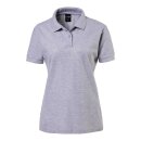 Damenpoloshirt heather grey