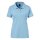 Damenpoloshirt light blue