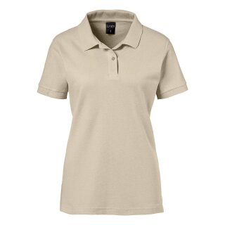 Damenpoloshirt sand