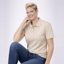 Damenpoloshirt sand