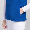 Damen Fleeceweste, royal blue