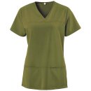 Damen Schlupfkasack, Slim Fit, olive