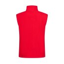 Herren Fleeceweste, rot