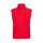 Herren Fleeceweste, rot
