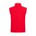 Herren Fleeceweste, rot
