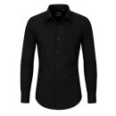 Herren Hemd langarm SLIM FIT, schwarz