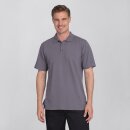 Herren Poloshirt, graphit