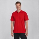 Herren Poloshirt, rot