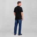 Herren Poloshirt, schwarz