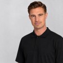 Herren Poloshirt, schwarz