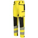 *REIMS* WARNSCHUTZ STRETCH-BUNDHOSE - ELYSEE® GELB/SCHWARZ, EN ISO 20471/2, EN 13758-2