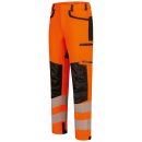 *BURE* WARNSCHUTZ STRETCH-BUNDHOSE - ELYSEE® ORANGE/SCHWARZ, EN ISO 20471/2, EN 13758-2