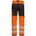 *BURE* WARNSCHUTZ STRETCH-BUNDHOSE - ELYSEE® ORANGE/SCHWARZ, EN ISO 20471/2, EN 13758-2