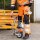 *BURE* WARNSCHUTZ STRETCH-BUNDHOSE - ELYSEE® ORANGE/SCHWARZ, EN ISO 20471/2, EN 13758-2