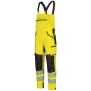*WASSY* WARNSCHUTZ STRETCH-LATZHOSE - ELYSEE® GELB/SCHWARZ, EN ISO 20471/2, EN 13758-2