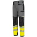 *MERSCH* WARNSCHUTZ STRETCH-BUNDHOSE - ELYSEE® GRAU/SCHWARZ/GELB EN ISO 20471