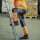 *VIANDEN* WARNSCHUTZ STRETCH-BUNDHOSE - ELYSEE® GRAU/SCHWARZ/ORANGE EN ISO 20471