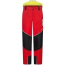 *DOUGLASIE* SCHNITTSCHUTZBUNDHOSE ROT/SCHWARZ/GELB -...