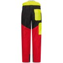 *DOUGLASIE* SCHNITTSCHUTZBUNDHOSE ROT/SCHWARZ/GELB -...