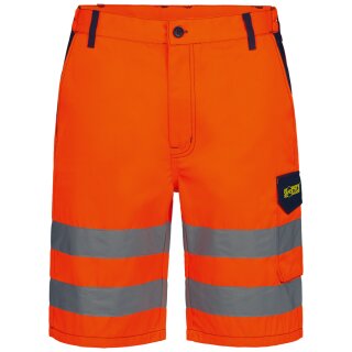 *WALSRODE* WARNSCHUTZ-SHORTS - Safestyle® ORANGE/MARINE EN ISO 20471