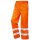 *HEINZ* WARNSCHUTZ-BUNDHOSE - SAFESTYLE® ORANGE EN ISO 20471/1  POLY/BW