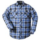 *ONTARIO* THERMOHEMD - CRAFTLAND® DRUCKFLANELL BLAU,...